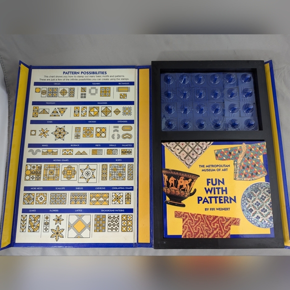 Fun with Patterns Book Fifi Weinert Metropolitan Museum of Art - Picture 8 of 16